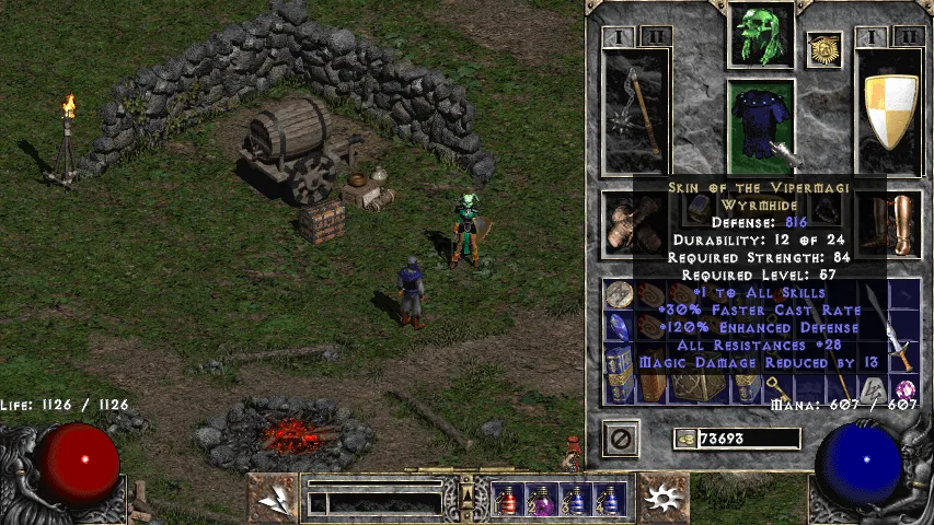 Diablo 2 rewritten in Java, a new open source reimplementation