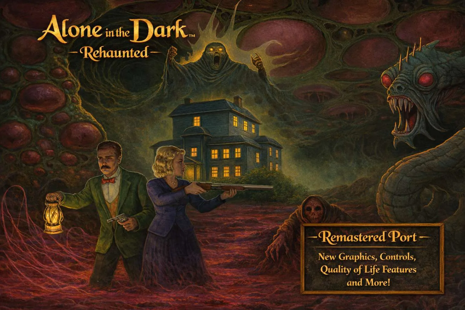 Alone In The Dark Re-Haunted, a fan remake project arrives on PC