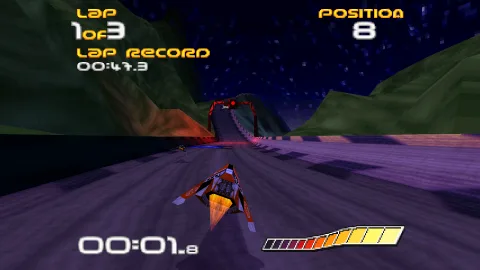 Wipeout Phantom Edition, a new fan-made remaster of the PS1 classic