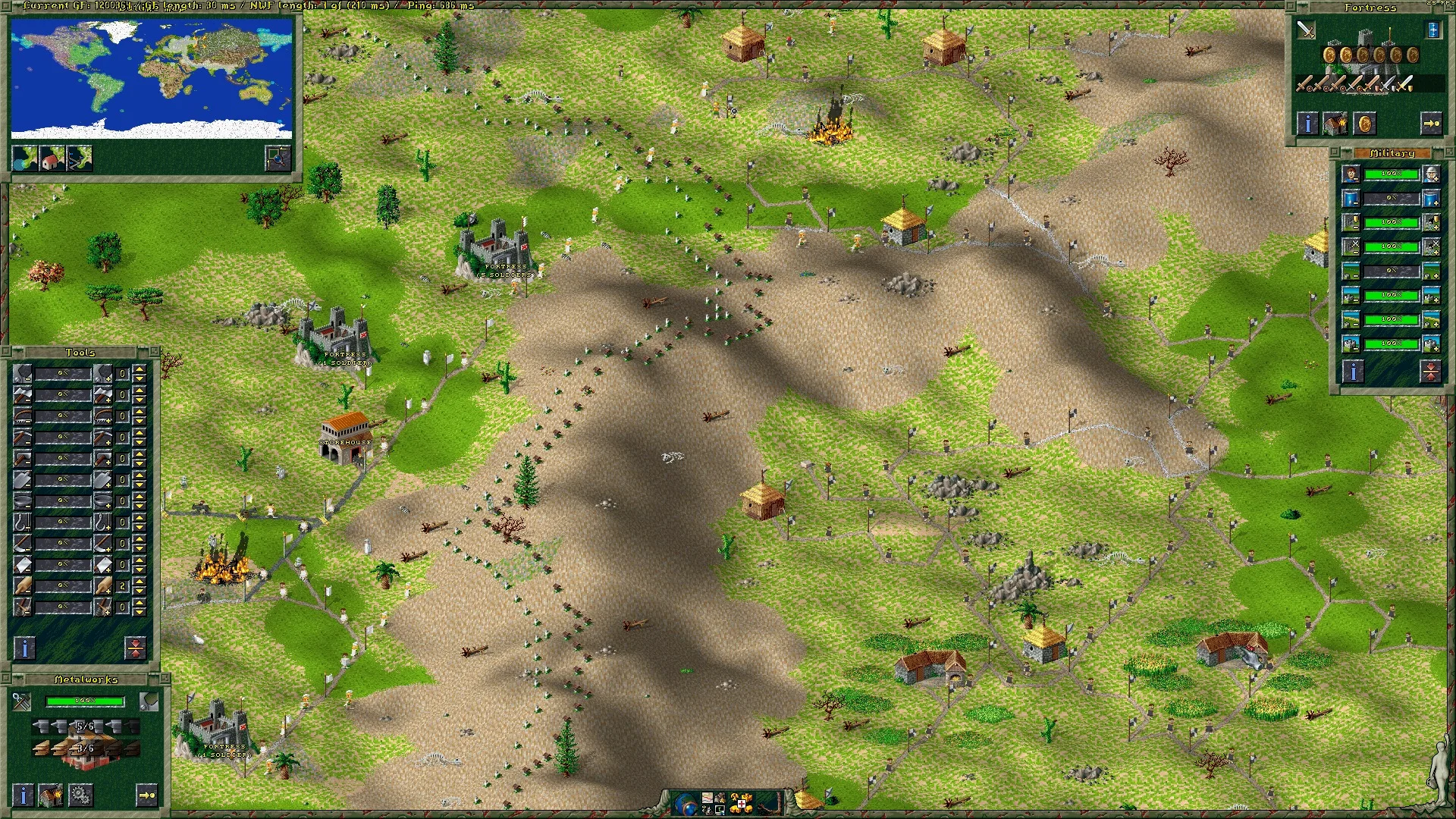 Return to the Roots, The Settlers 2 clone gets a new commit
