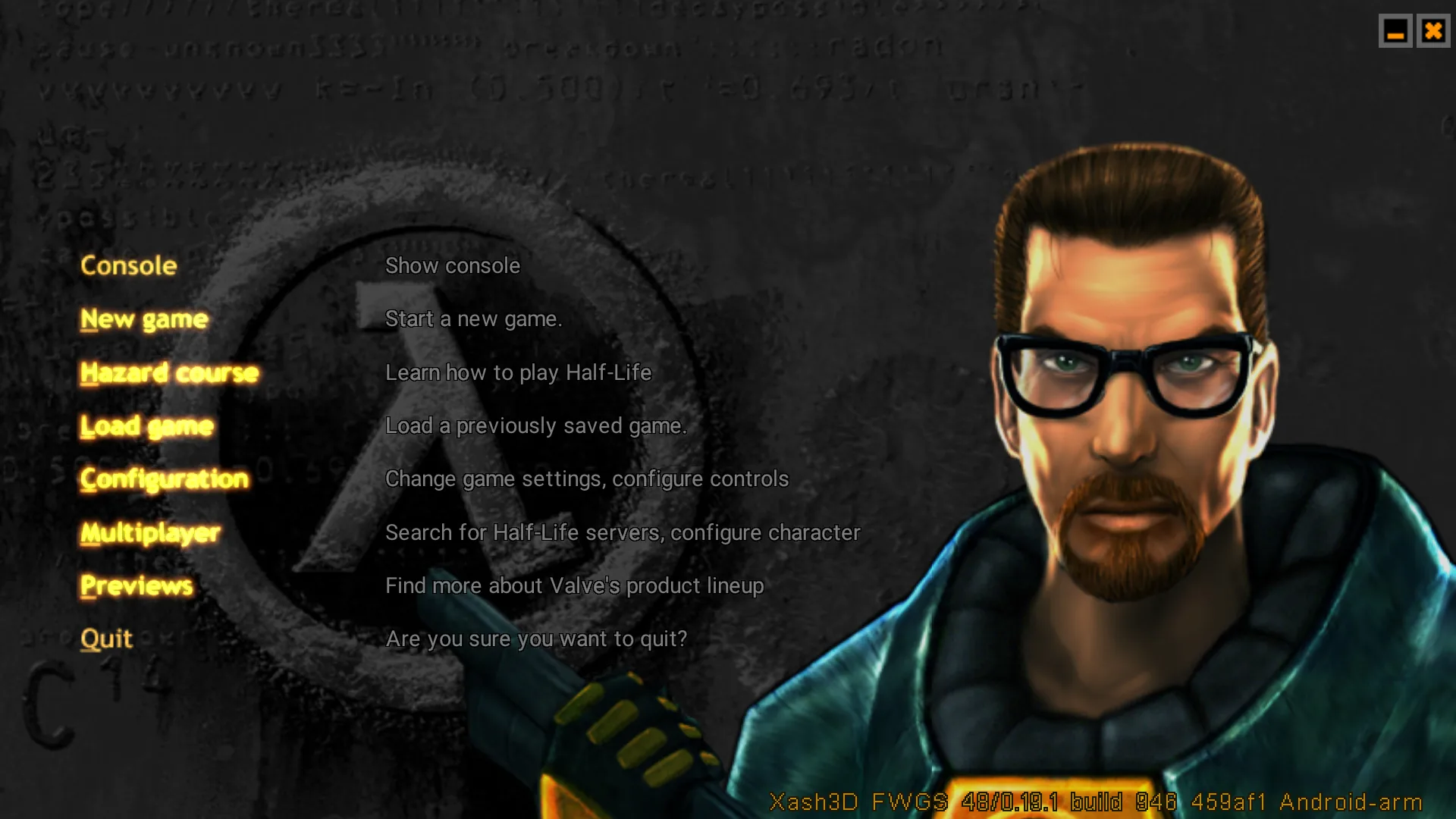 Xash3D FWGS, Half Life engine, xash3D FWGS, Half-Life engine port gets new
