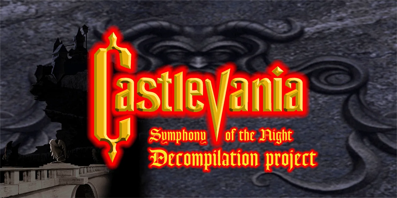 Castlevania Symphony of the Night decompilation, new project on GitHub