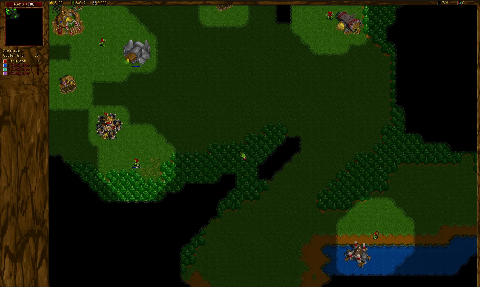 Wargus, Warcraft 2 Startagus engine, wargus, Warcraft 2 on the Stratagus engine