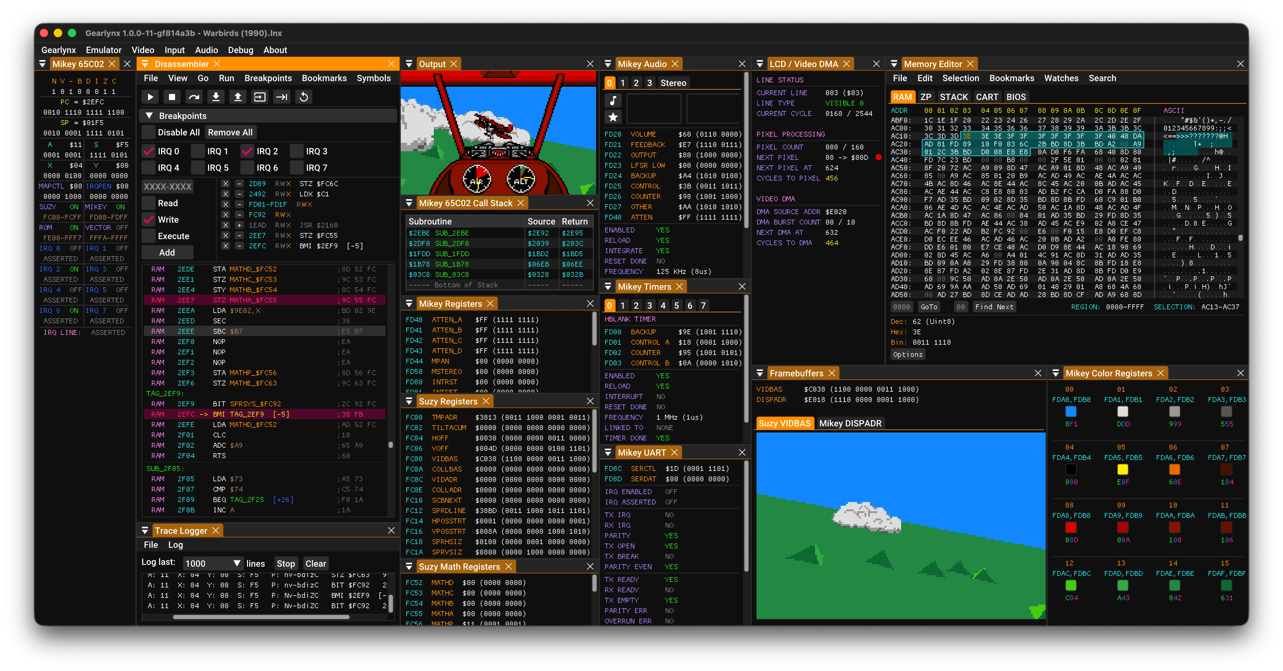 GearLynx, Lynx emulator, new commit lands for this open source project