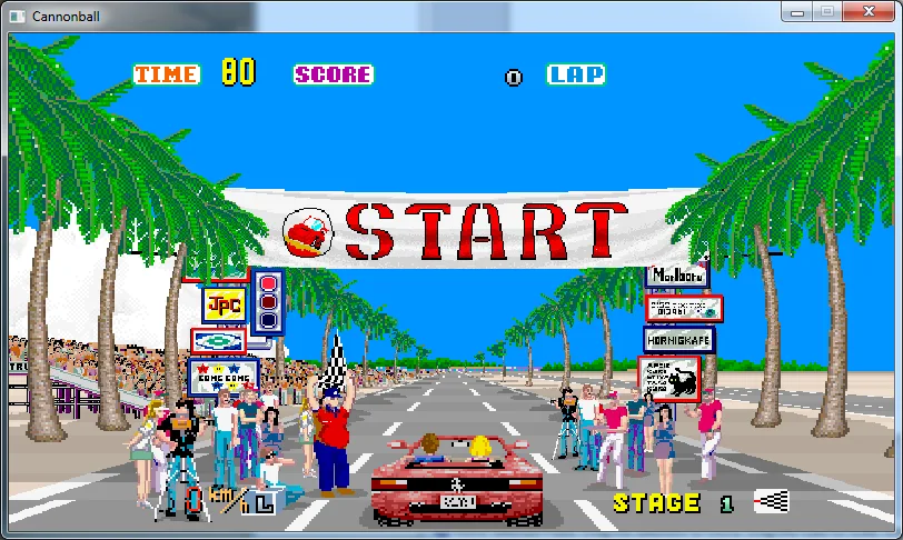 Cannonball, Outrun remake gets a new commit update